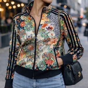 Adidas FARM Rio Jardim Agharta Multicolor Floral Firebird Trefoil Jacket